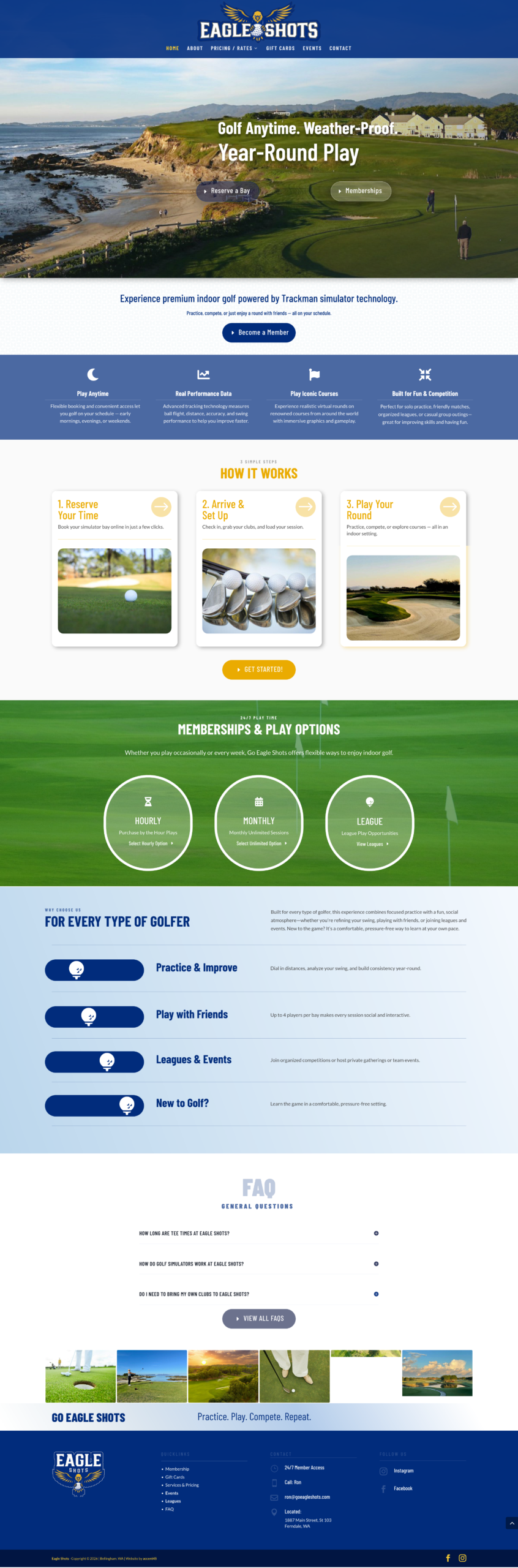 Eagle Shots homepage