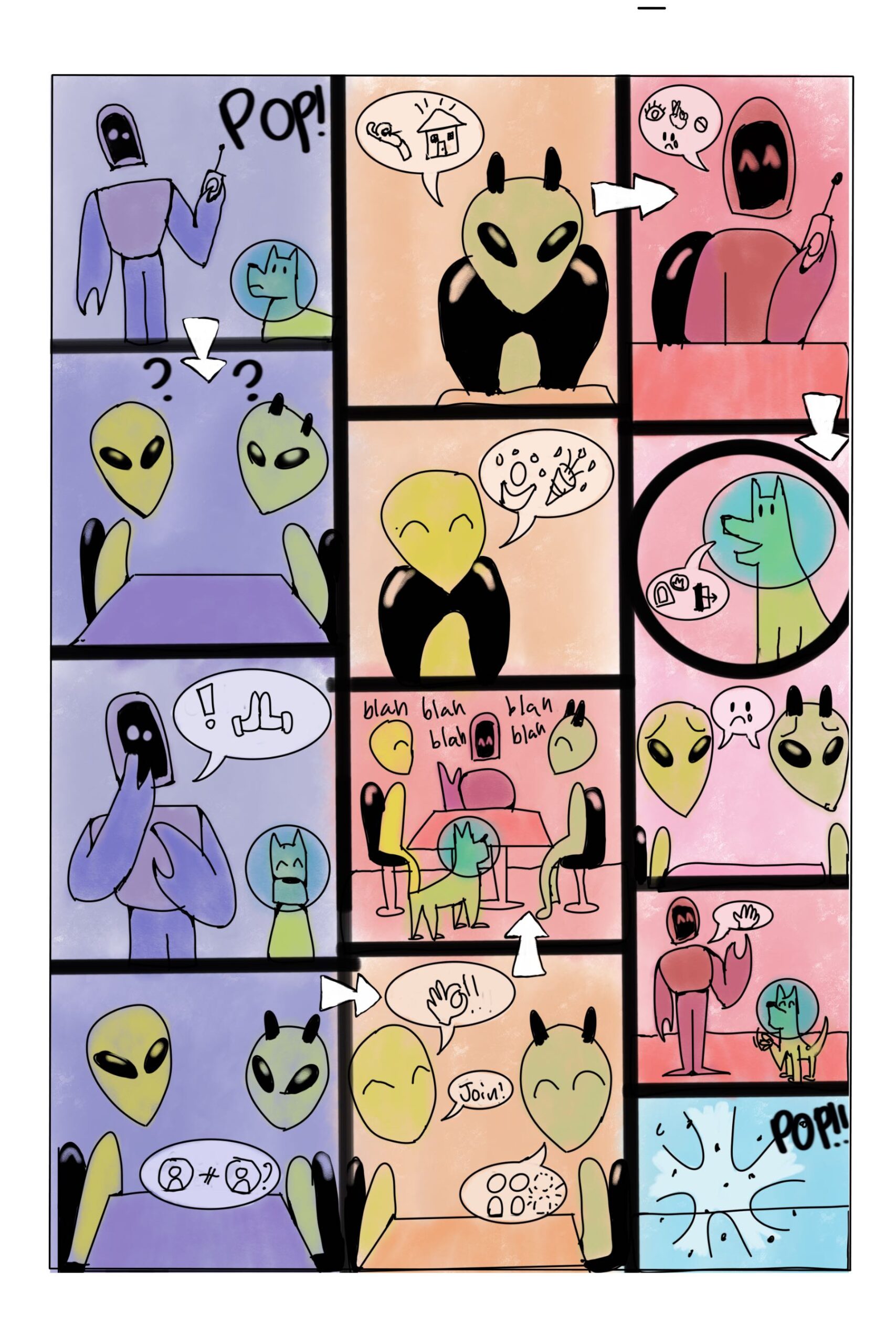 Robo dog and Craig